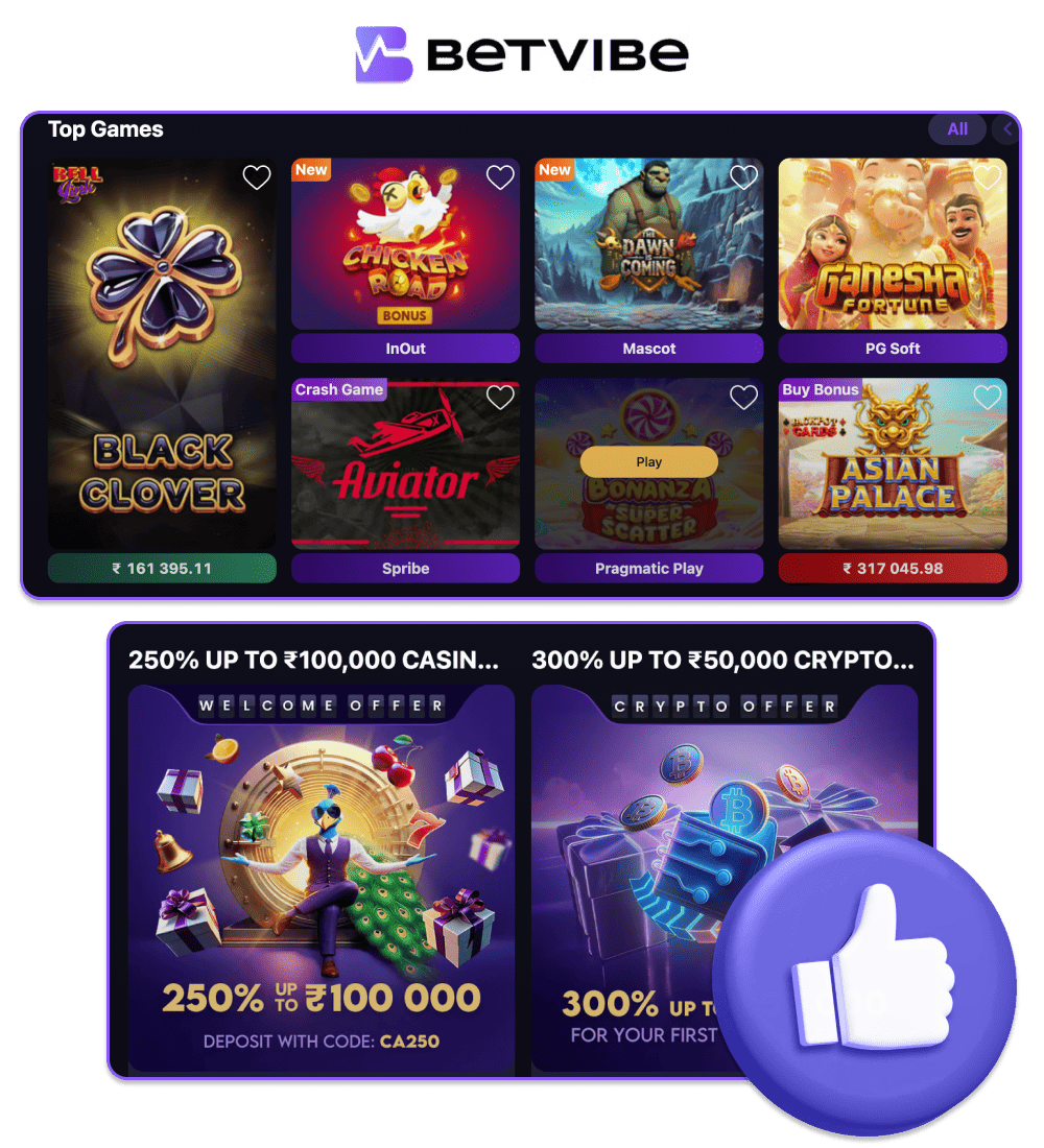 Benefits of BetVibe Casino for Indian Users